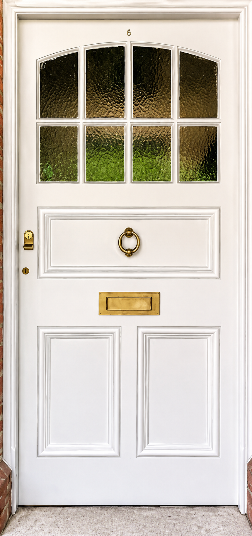 Door after being painted by KWL